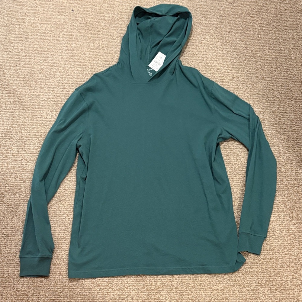 J. Crew Men's Size M Hooded Shirt